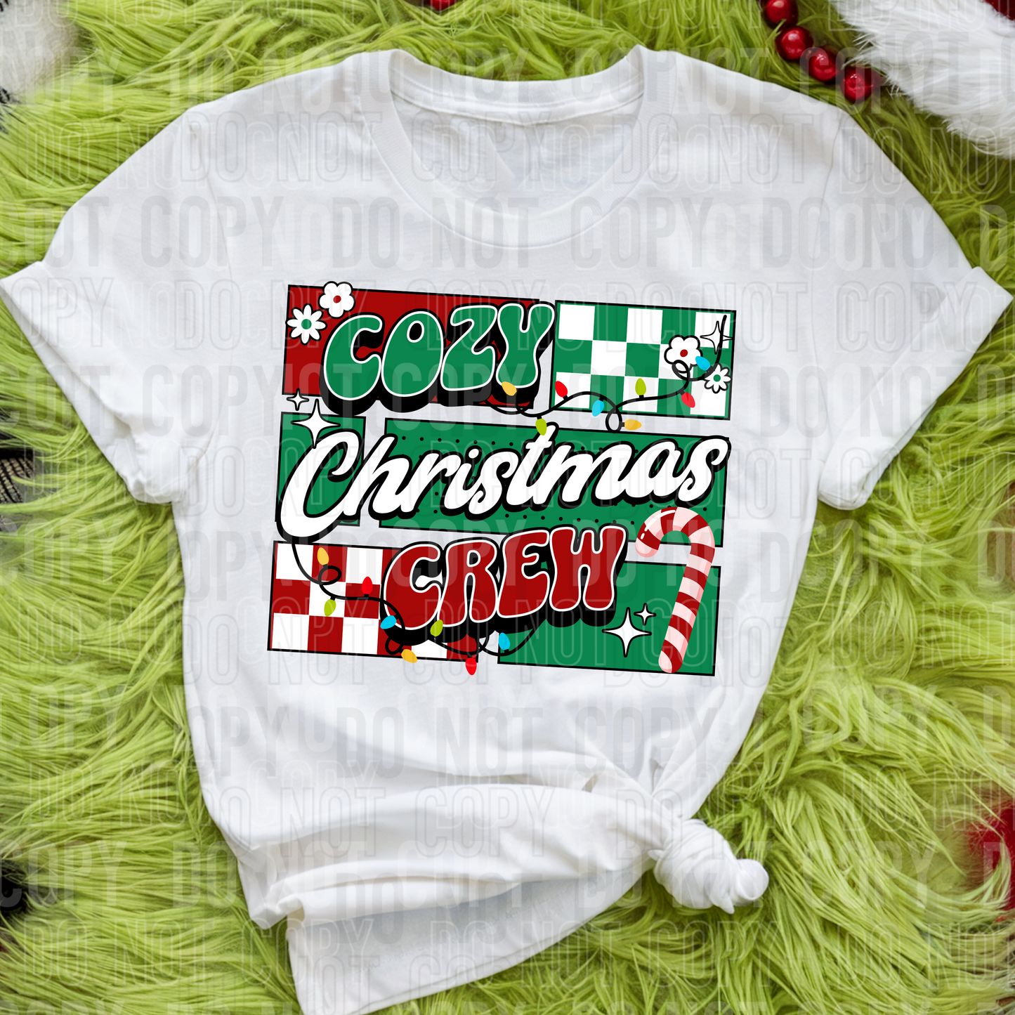 COZY CHRISTMAS CREW - (SBB): *DTF* Transfer