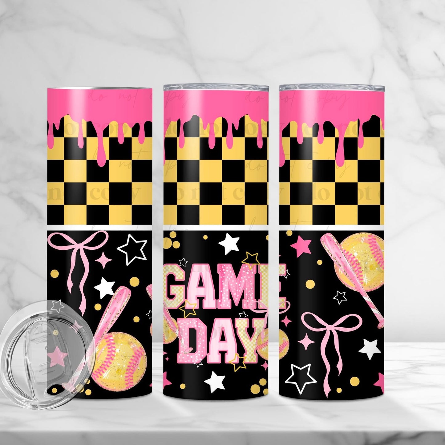 GAME DAY-SOFTBALL (Cerra 2026): Tumbler/Wrap