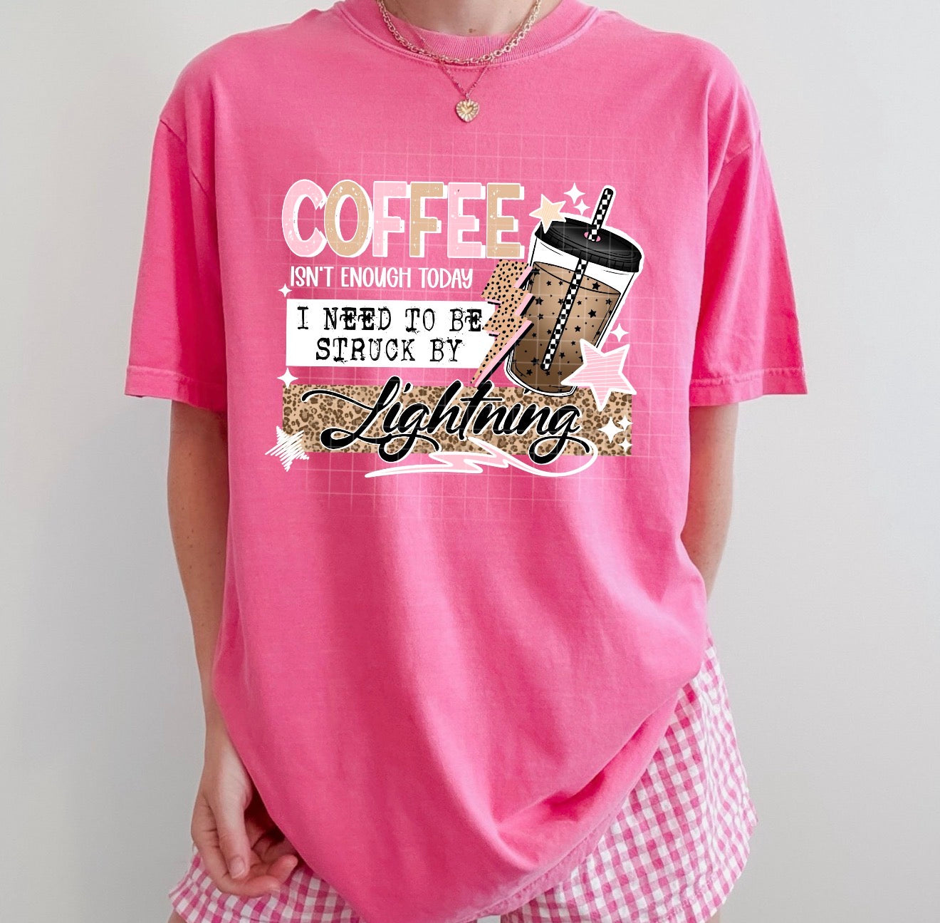 COFFEE LIGHTNING (Cerra 2026): *DTF* Transfer