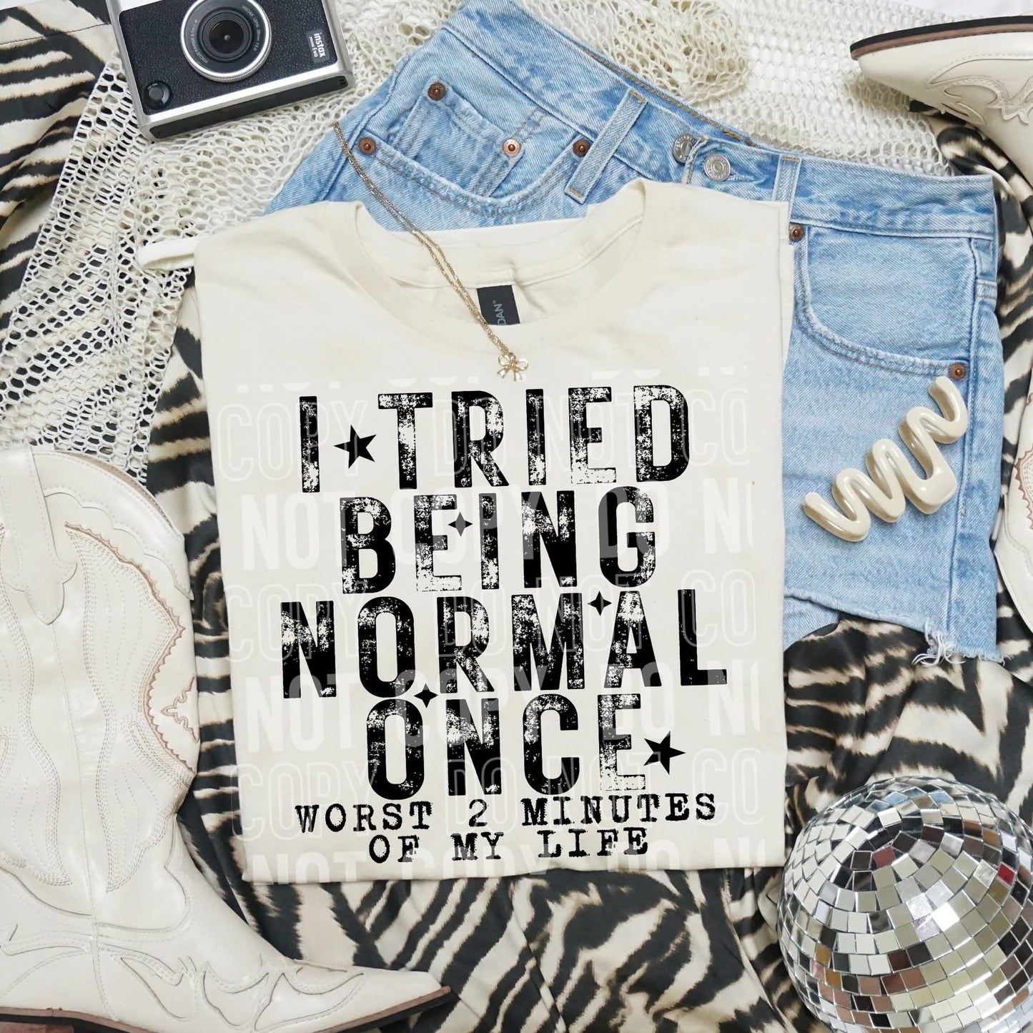 I TRIED BEING NORMAL ONCE (SBB 2026): *DTF* Transfer