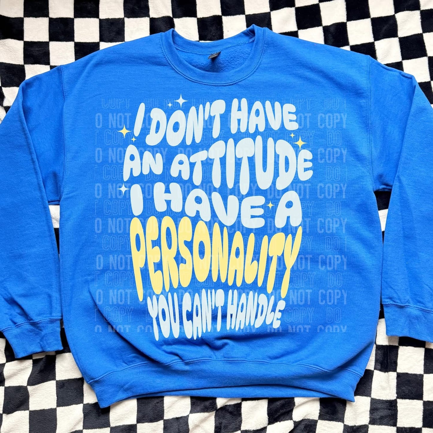 I DON'T HAVE AN ATTITUDE PERSONALITY (SBB 2026): *DTF* Transfer