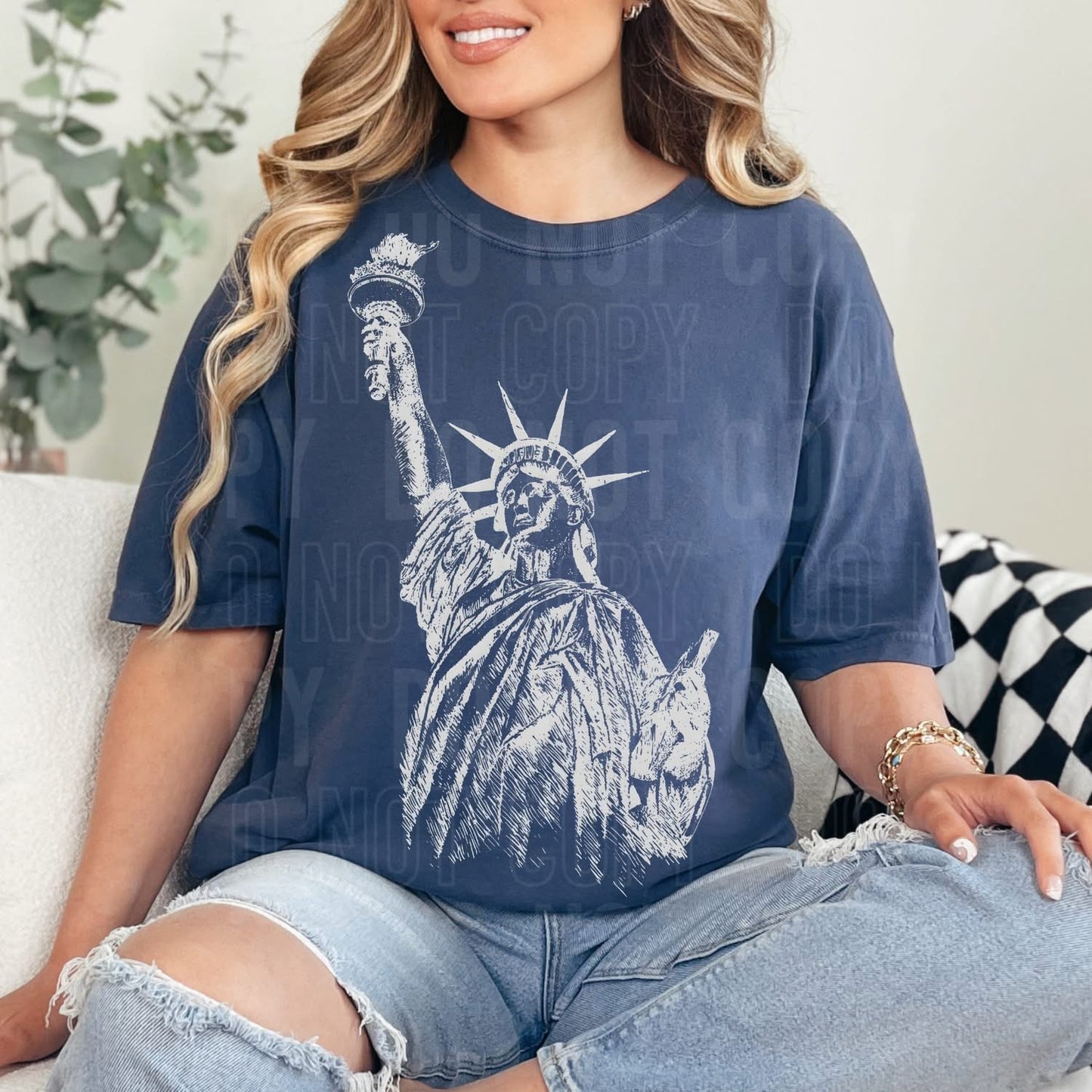 LADY LIBERTY SKETCH (SBB 2026): *DTF* Transfer