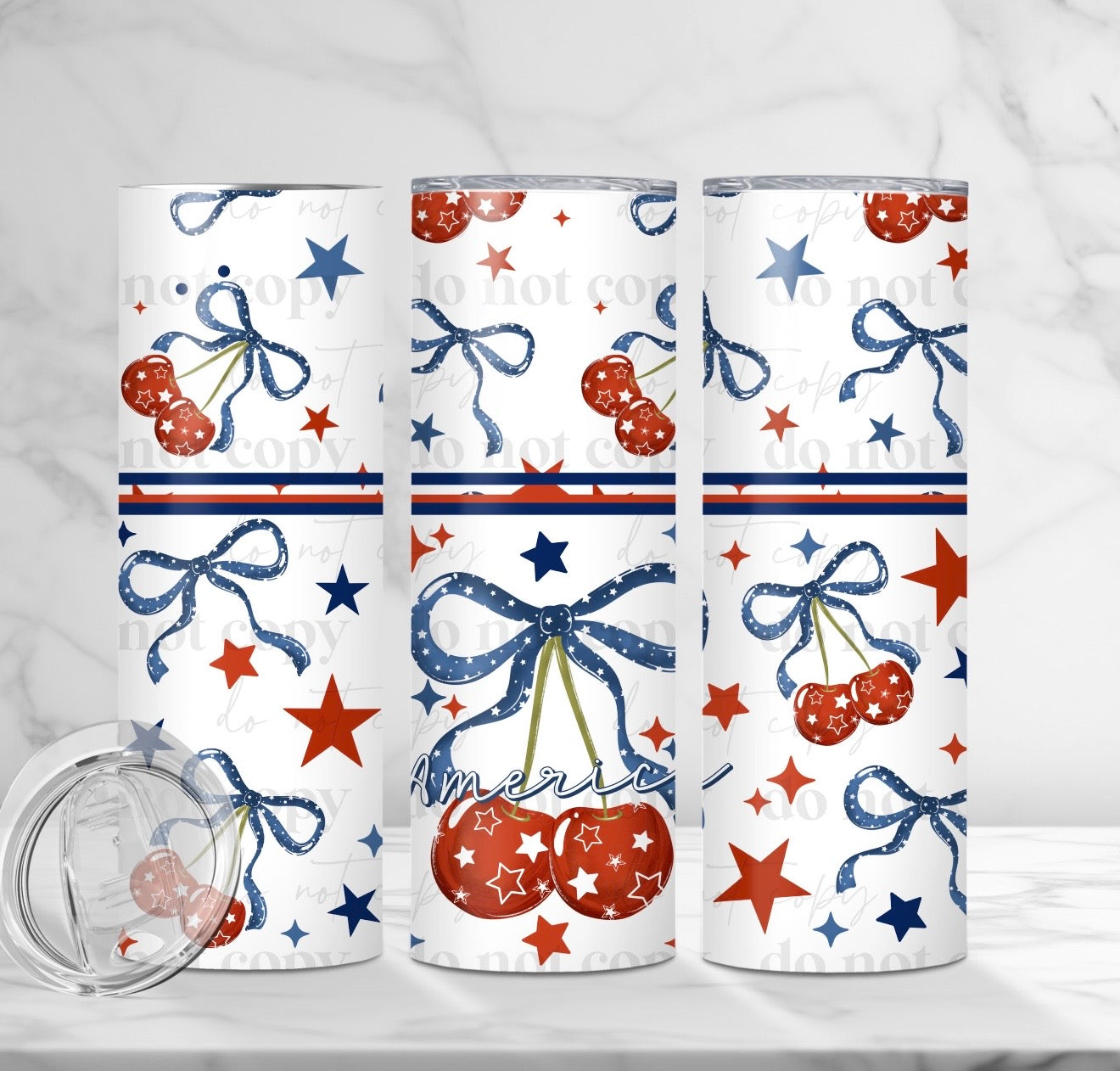 AMERICAN CHERRIES (Cerra 2026): Tumbler/Wrap