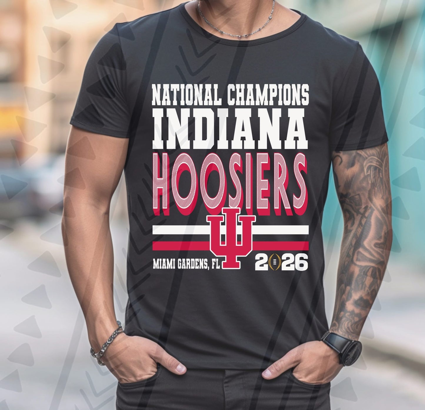 INDIANA HOOSIERS NATIONAL CHAMPIONS (Kai&Co 2026): *DTF* Transfer
