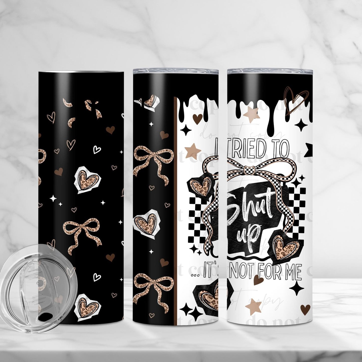 SHUT UP (Cerra 2026): Tumbler