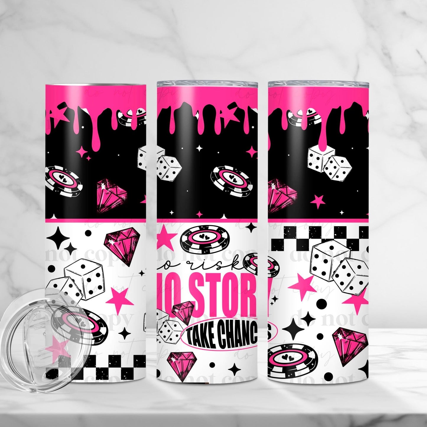 TAKE CHANCES (Cerra 2026): Tumbler