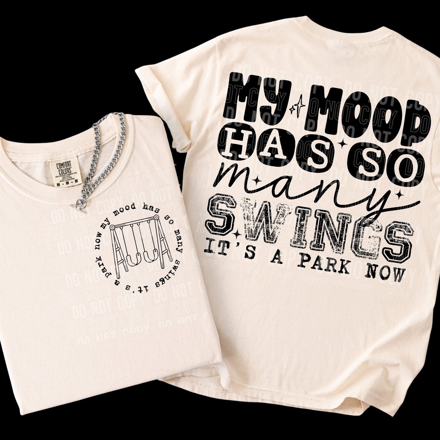 MY MOOD HAS SO MANY SWINGS (SBB 2026): *DTF* Transfer