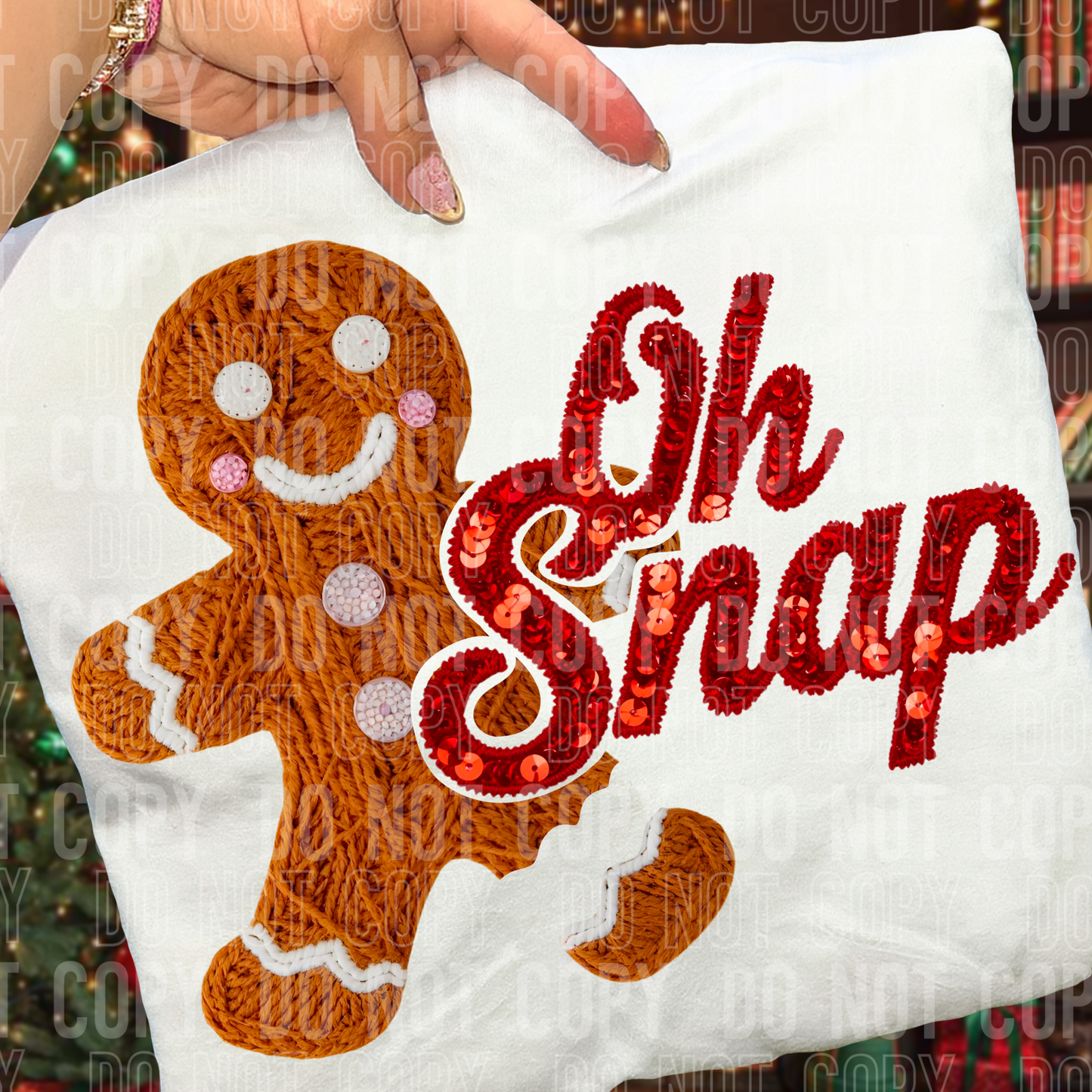 OH SNAP GINGERBREAD- (SBB 2025): *DTF* Transfer