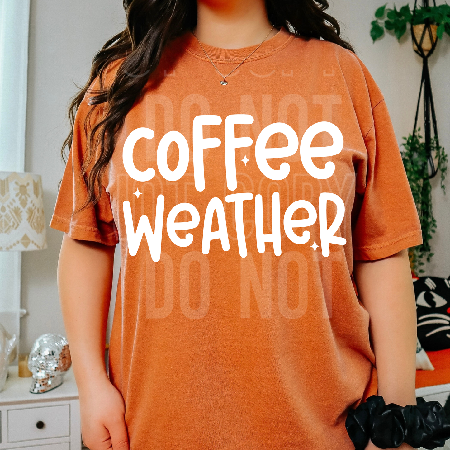COFFEE WEATHER WHITE - (SBB): *DTF* Transfer
