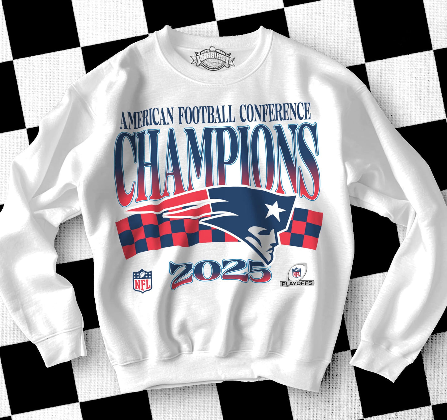 NFC/AFC Conference Champions 2025 (KPI 2026): *COMPLETED SHIRT*