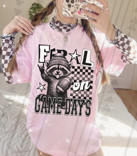 FERAL ON GAME DAYS Football Collection (Kai&Co 2026): *COMPLETED SHIRT*