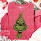 CHRISTMAS SEQUINS FACE GREEN MAN - (SBB 2025): *DTF* Transfer