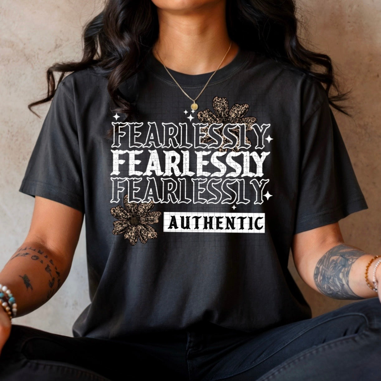 FEARLESSLY AUTHENTIC (Cerra 2026): *COMPLETED SHIRT*