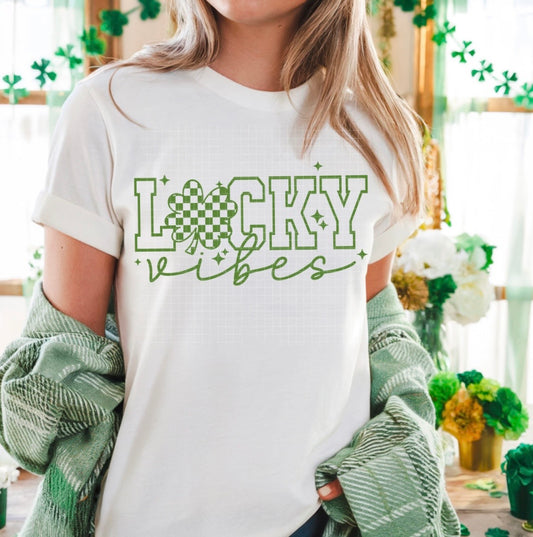 LUCKY VIBES (Cerra 2025): *DTF* Transfer