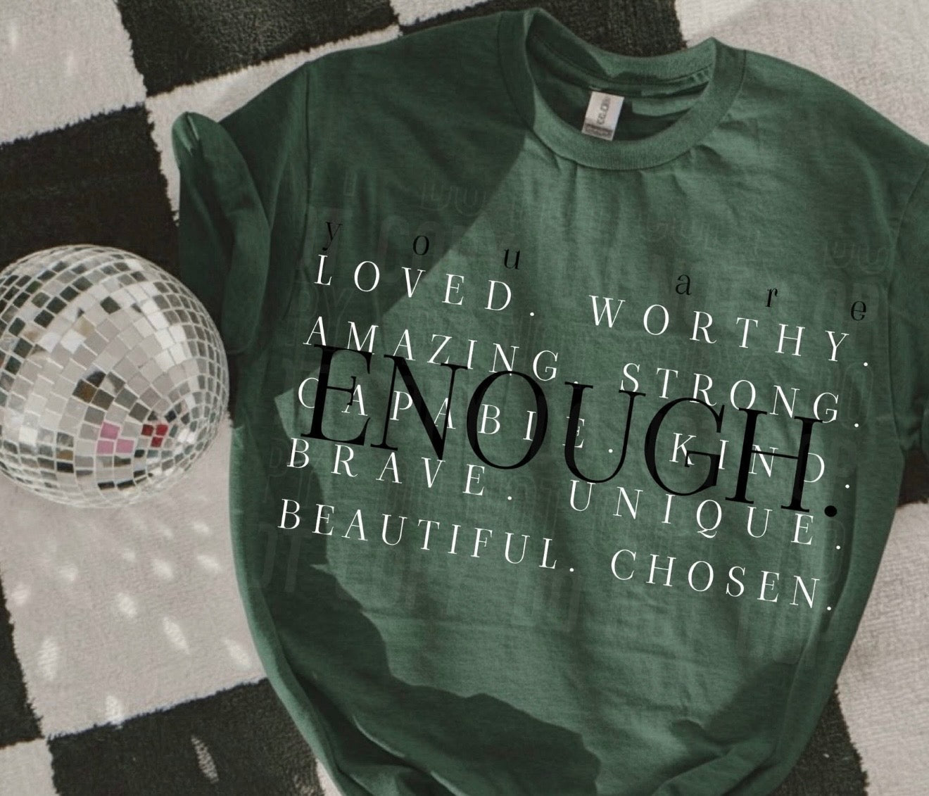 ENOUGH (SBB 2026): *COMPLETED SHIRT*