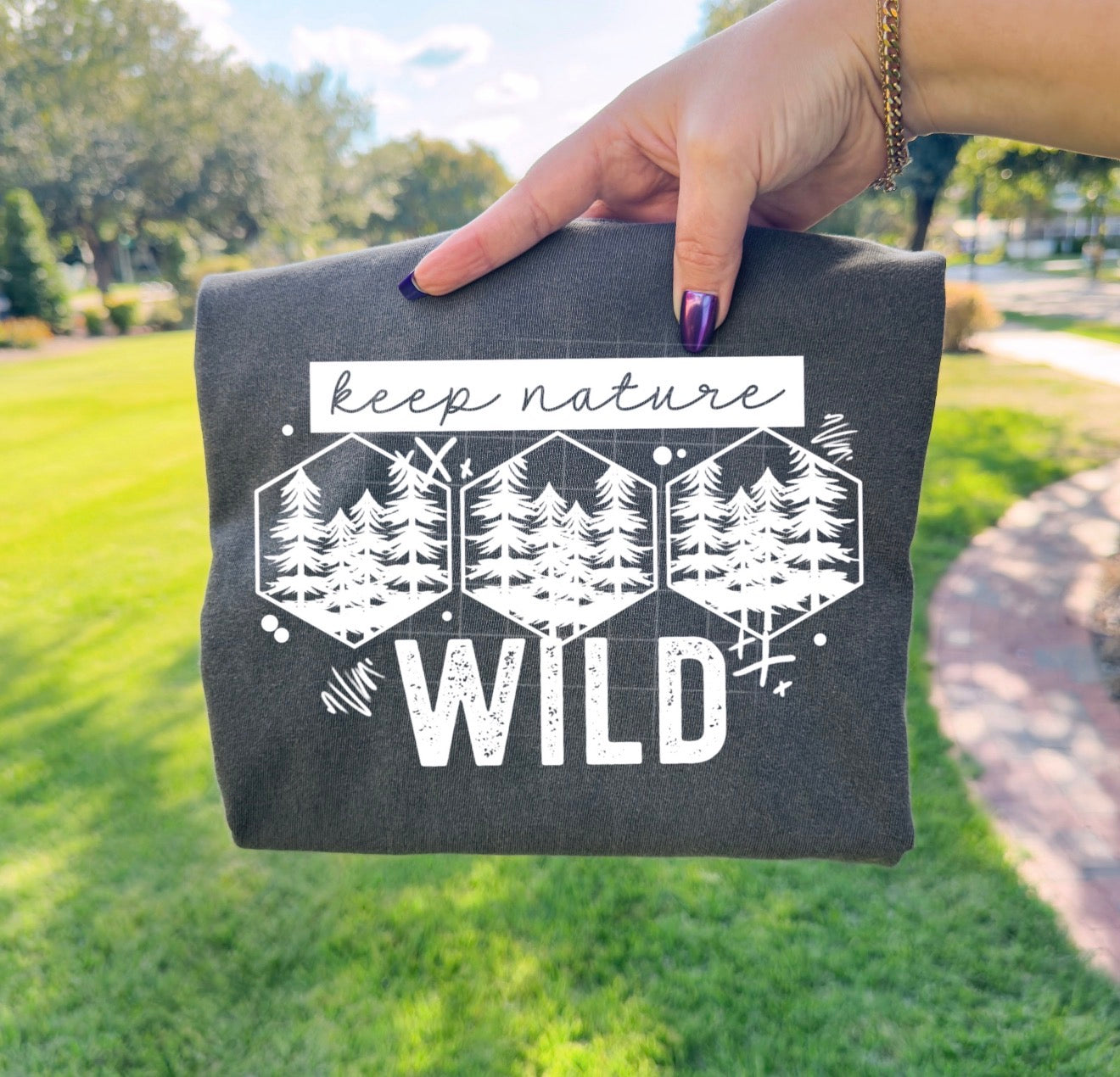 KEEP NATURE WILD (Cerra 2026): *COMPLETED SHIRT*