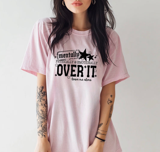 MENTALLY OVER IT (Cerra 2026): *DTF* Transfer
