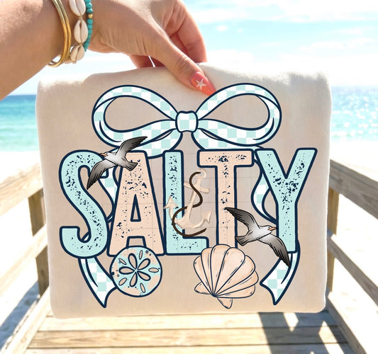 SALTY w/BOW (Cerra 2026): *COMPLETED SHIRT*