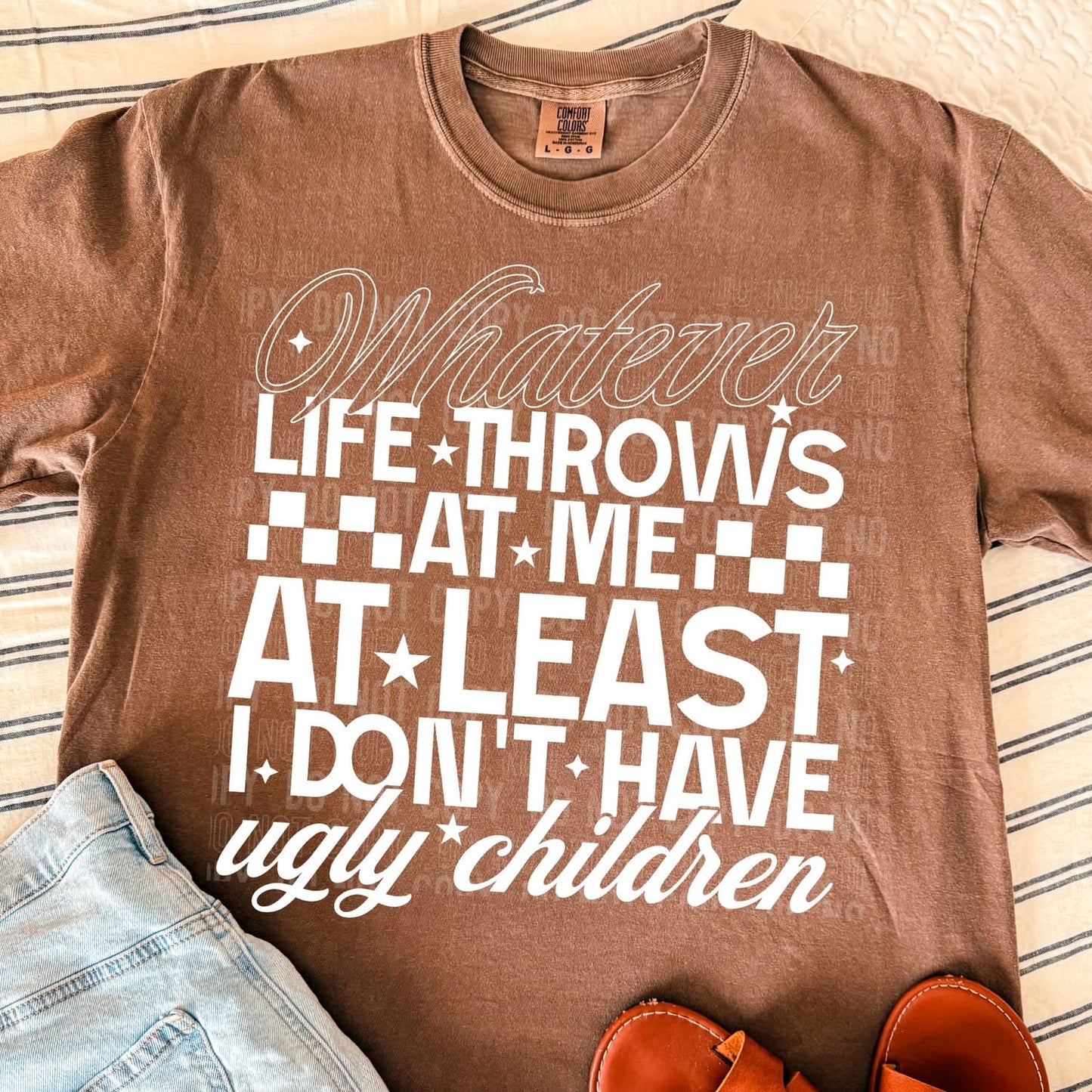 WHATEVER LIFE THROWS AT ME (SBB 2026): *COMPLETED SHIRT*