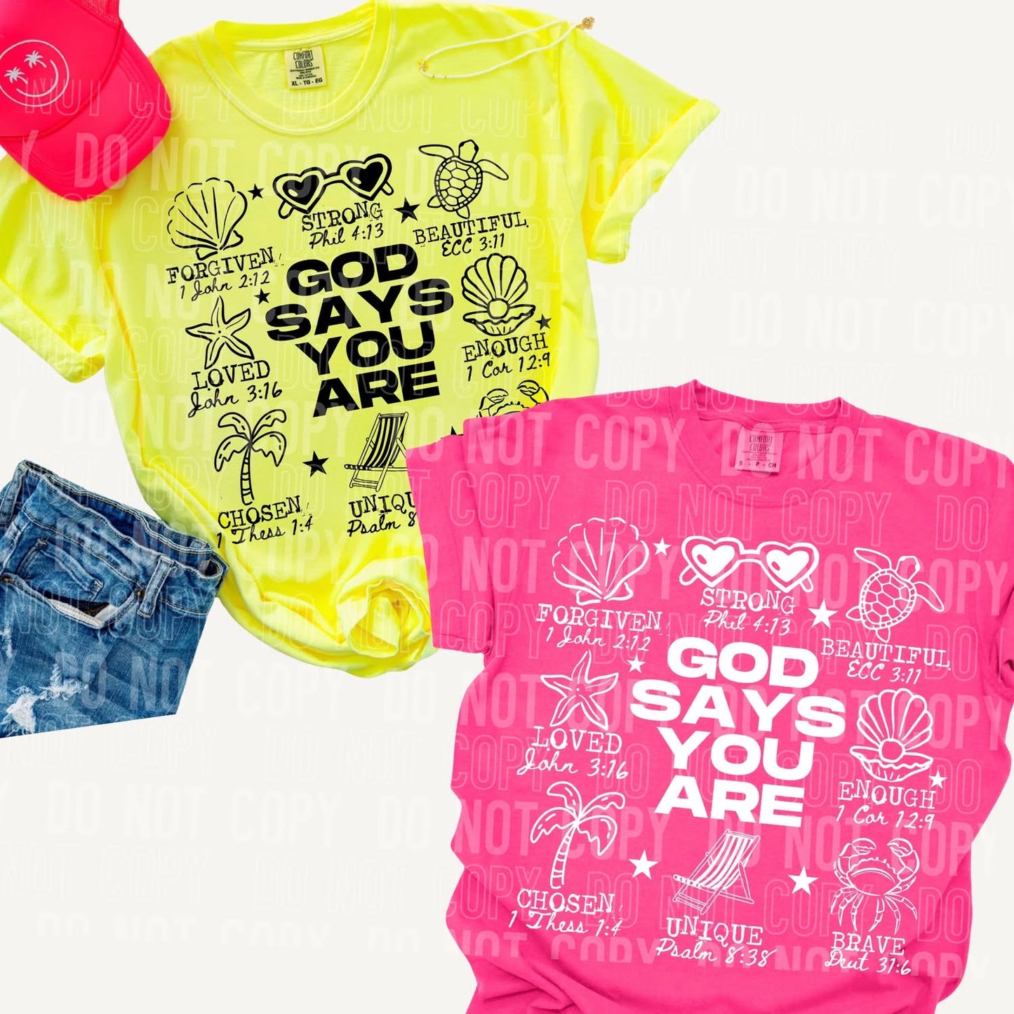 GOD SAYS YOU ARE (SBB 2026): *COMPLETED SHIRT*