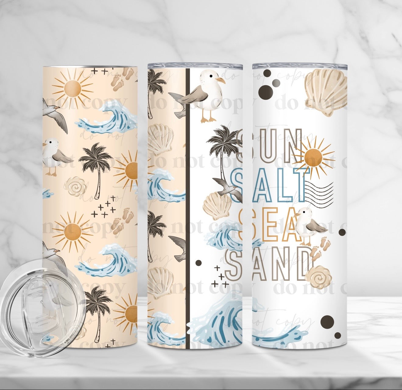 SUN SALT SEA SAND (Cerra 2026): Tumbler/Wrap