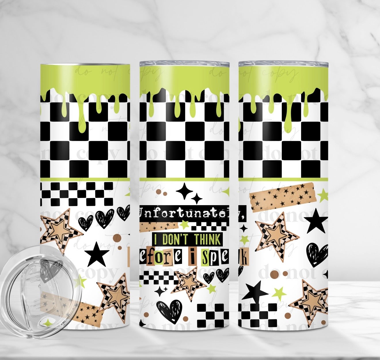 DON'T THINK (Cerra 2026): Tumbler/Wrap