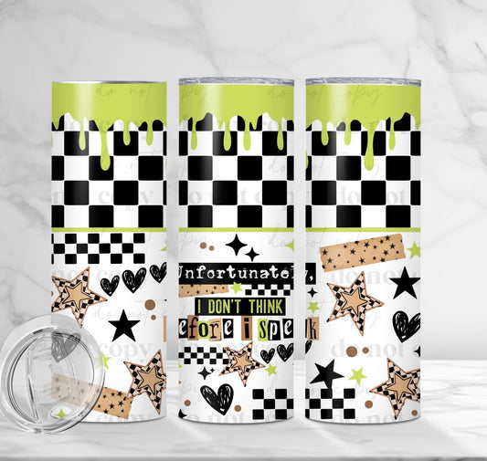 DON'T THINK (Cerra 2026): Tumbler/Wrap
