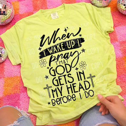 WHEN I WAKE UP (SBB 2026): *COMPLETED SHIRT*