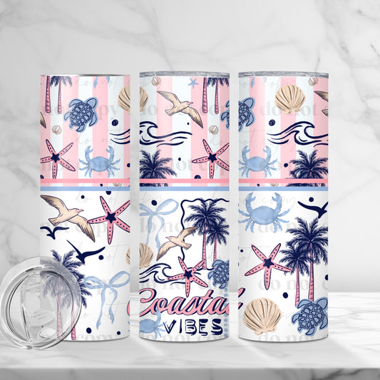 COASTAL VIBES (Cerra 2026): Tumbler/Wrap