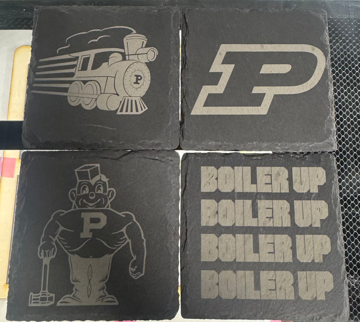BOILER UP: Coasters