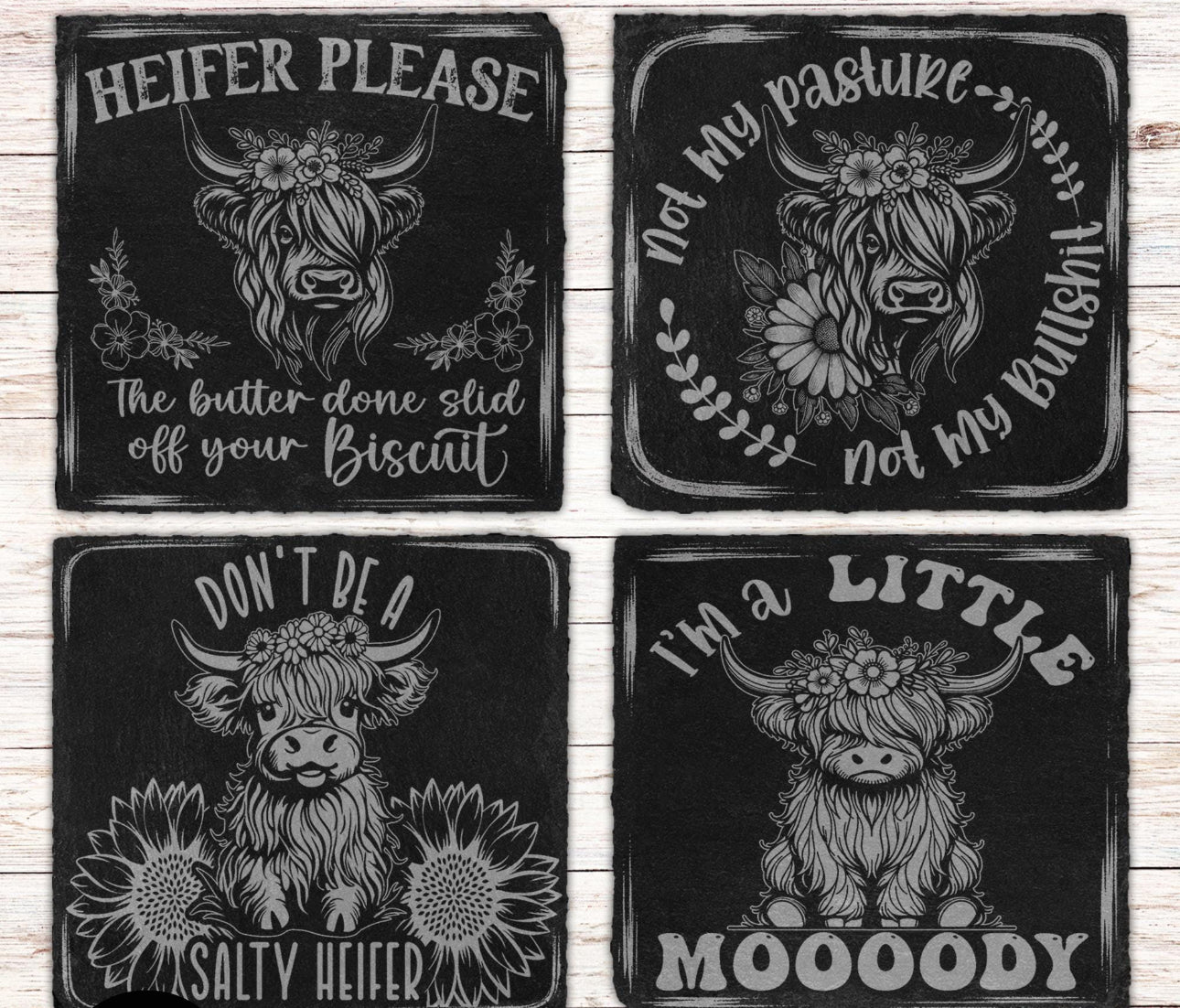 HEIFER: Coasters