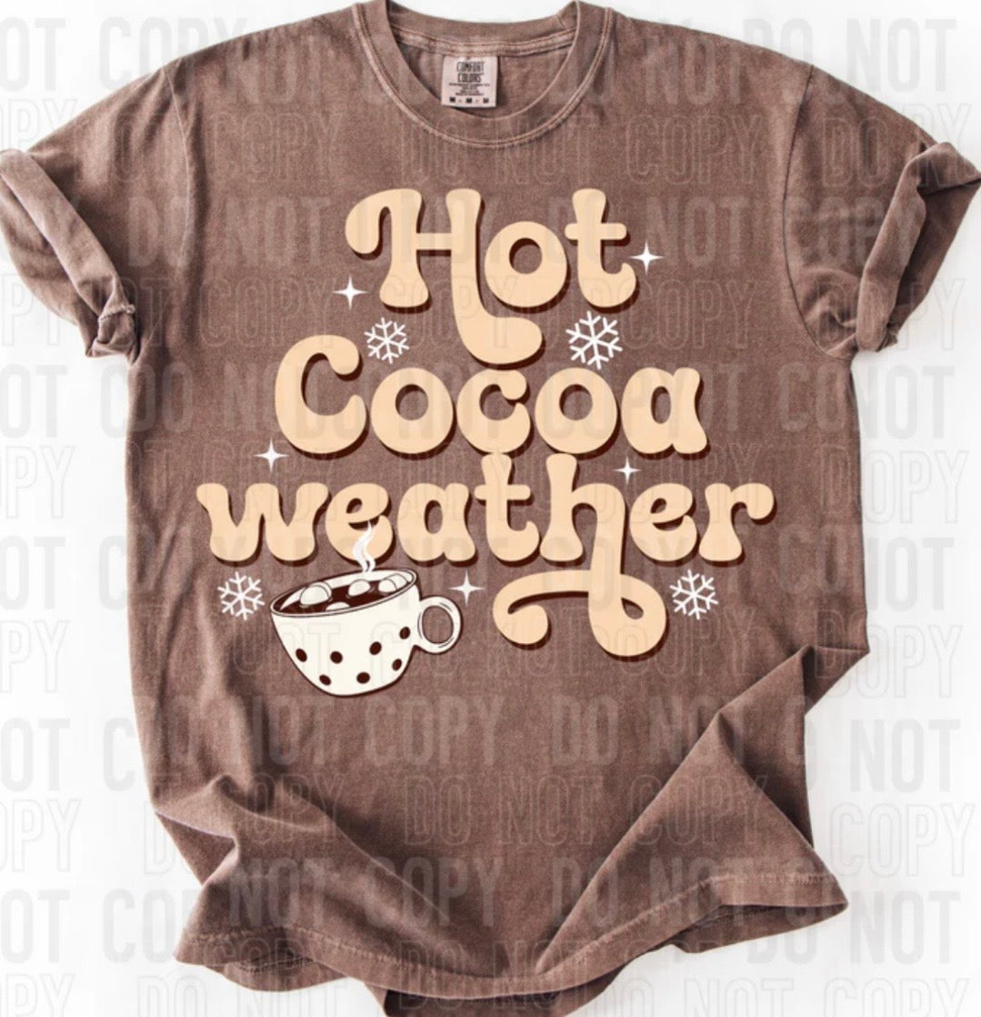 HOT COCOA WEATER (SBB): *COMPLETED SHIRT*