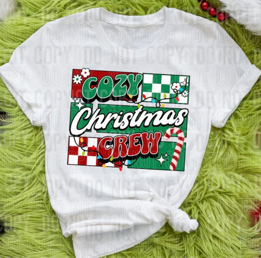 COZY CHRISTMAS CREW (SBB): *COMPLETED SHIRT*