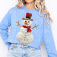 SNOWMAN FAUX YARN (SBB): *COMPLETED SHIRT*