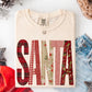 SANTA CHRISTMAS PATCH (SBB): *COMPLETED SHIRT*