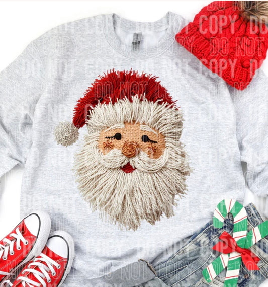 SANTA FAUX STRING (SBB): *COMPLETED SHIRT*