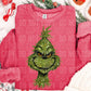 CHRISTMAS SEQUINS GREEN MAN FACE (SBB): *COMPLETED SHIRT*