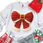 SANTA CHRISTMAS BOW (SBB): *COMPLETED SHIRT*