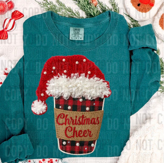 CHRISTMAS CHEER COFFEE (SBB): *COMPLETED SHIRT*