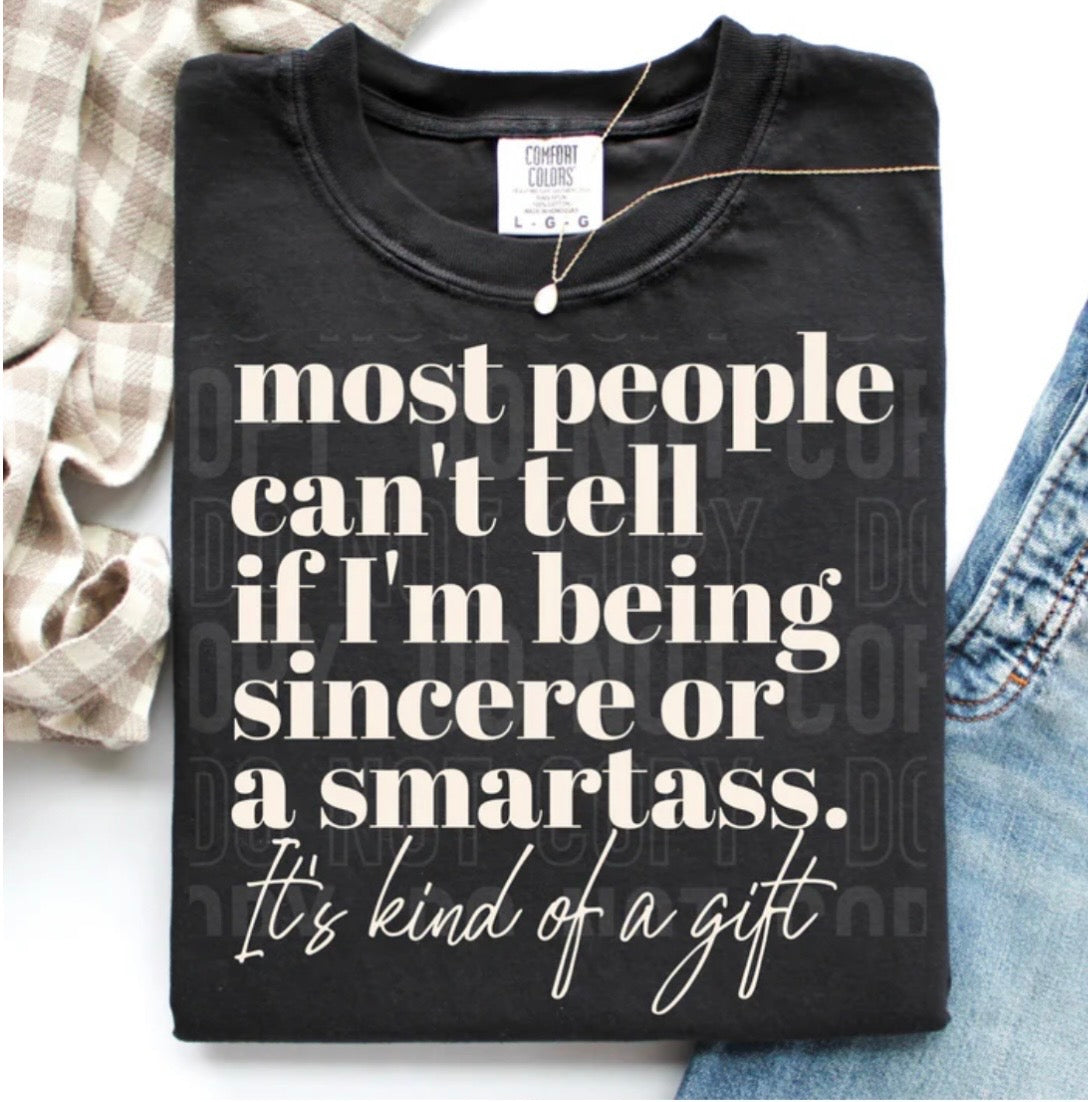 MOST PEOPLE CAN'T TELL (SBB): *COMPLETED SHIRT*