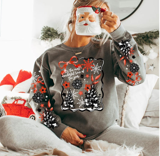 IT'S THE MOST WONDERFUL TIME OF THE YEAR W/SLEEVES (Cerra-2025): *DTF Transfer*