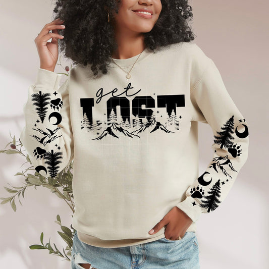 GET LOST W/SLEEVES (Cerra-2025): *DTF Transfer*