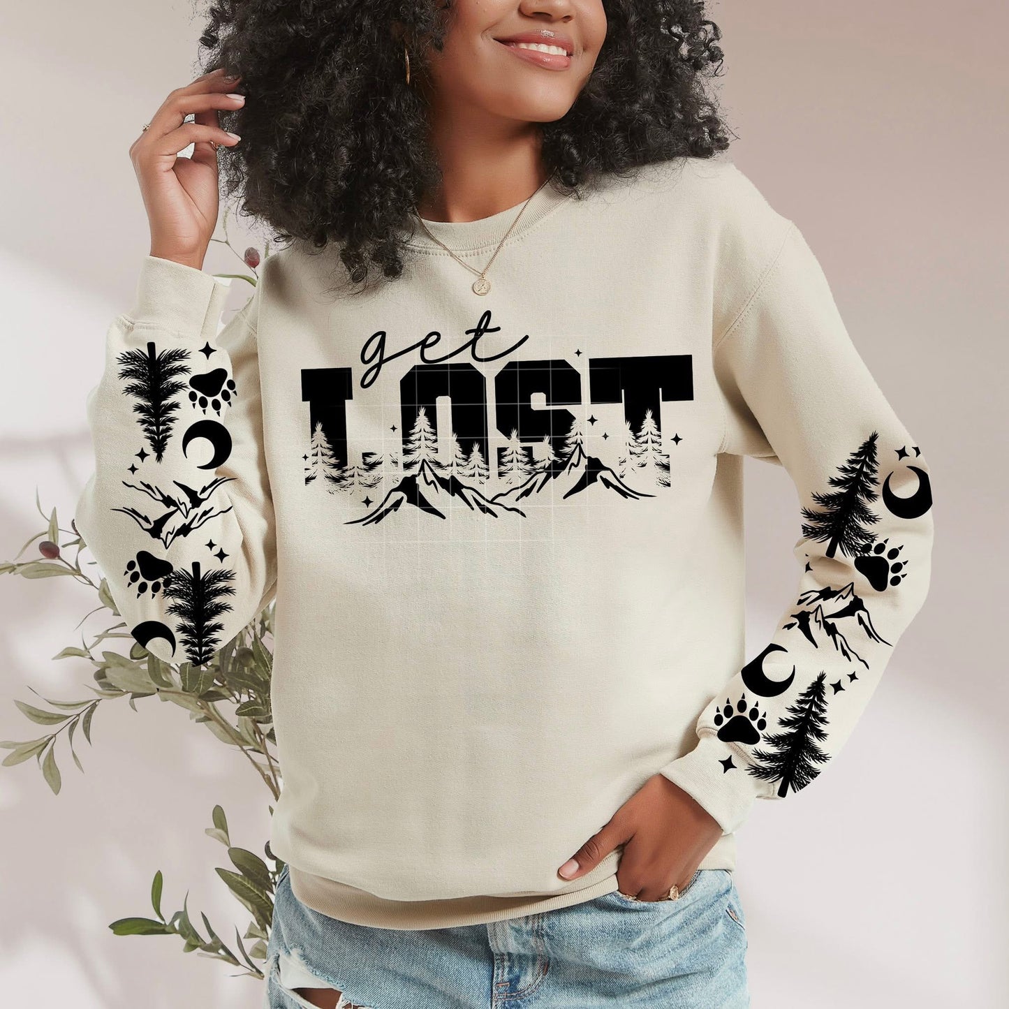GET LOST W/SLEEVES (Cerra 2025): *COMPLETED SHIRT*