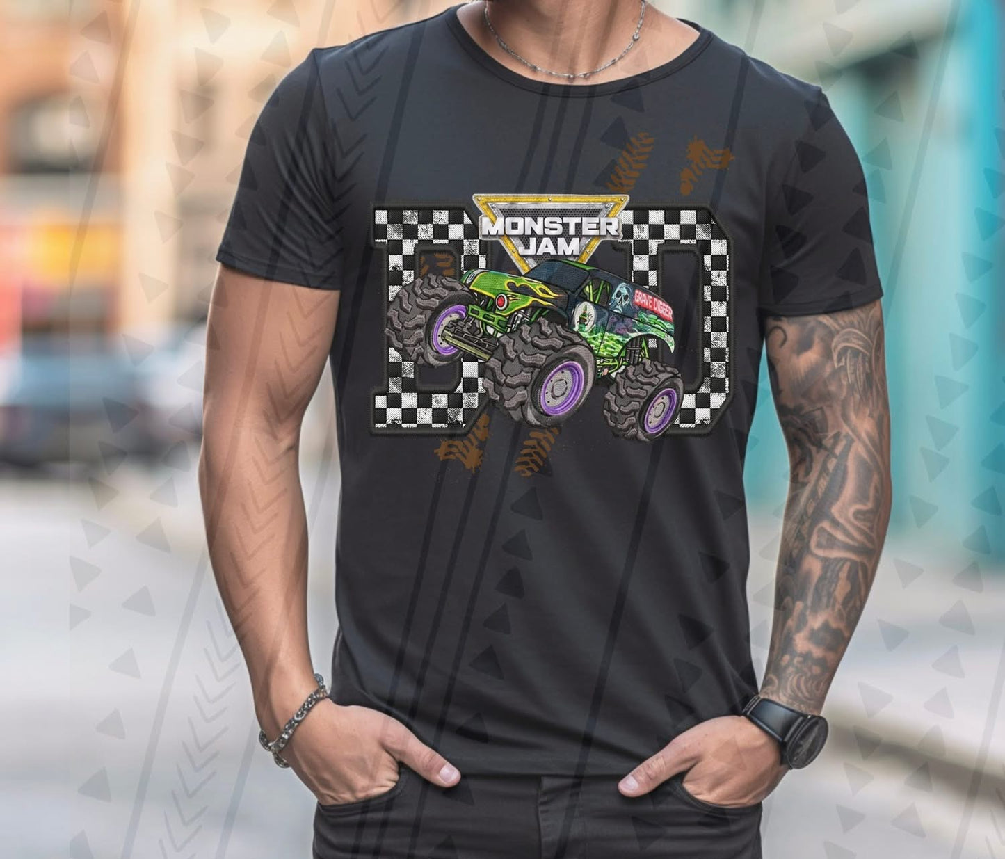 MJ Family Collection-Grave Digger (Kai&Co 2026): *DTF* Transfer