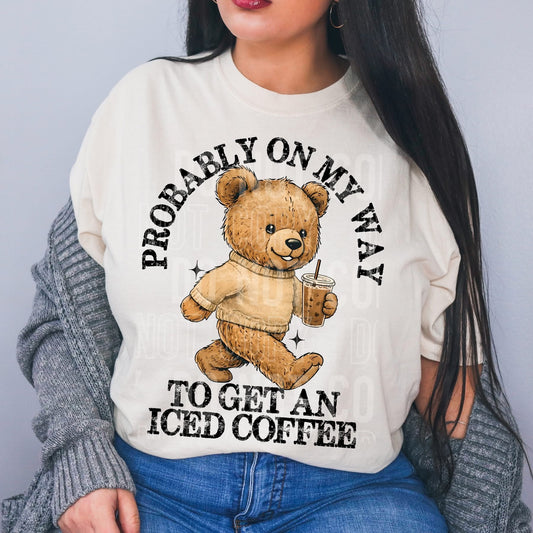 ON MY WAY TO GET AN ICED COFFEE (SBB 2026): *DTF* Transfer