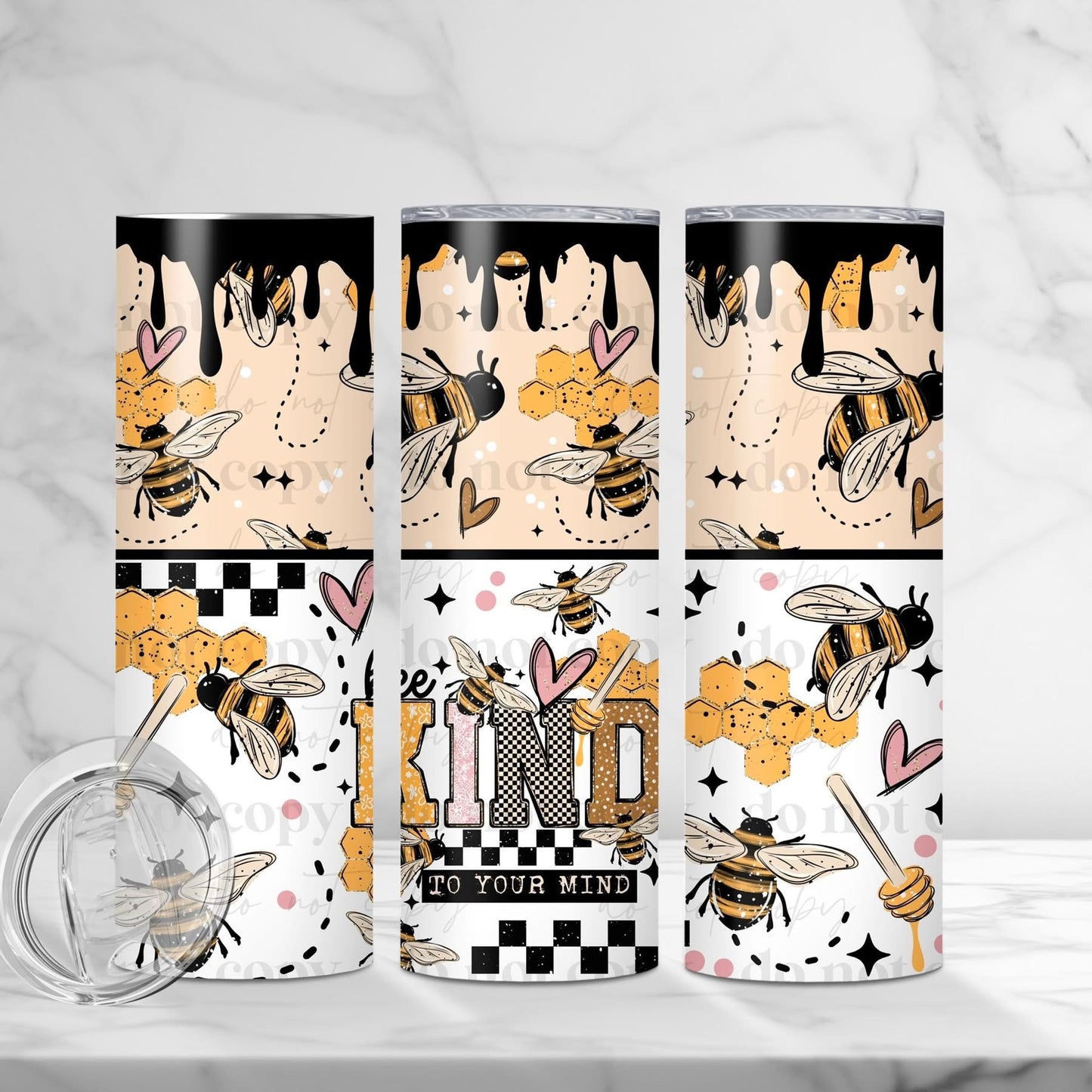 BEE KIND TO YOUR MIND (Cerra 2026): Tumbler