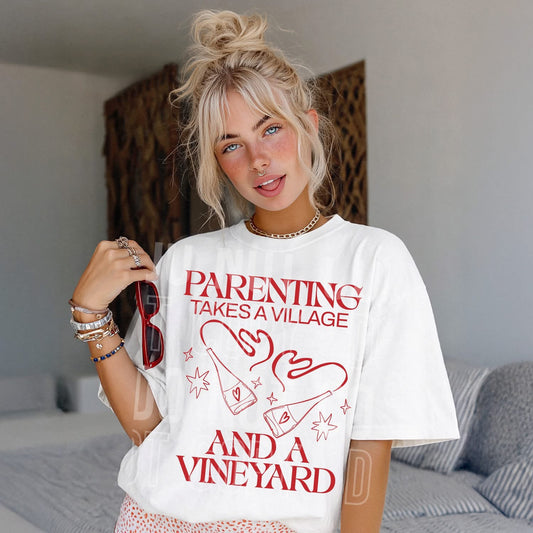 PARENTING TAKES A VILLAGE VINEYARD (SBB 2026): *COMPLETED SHIRT*