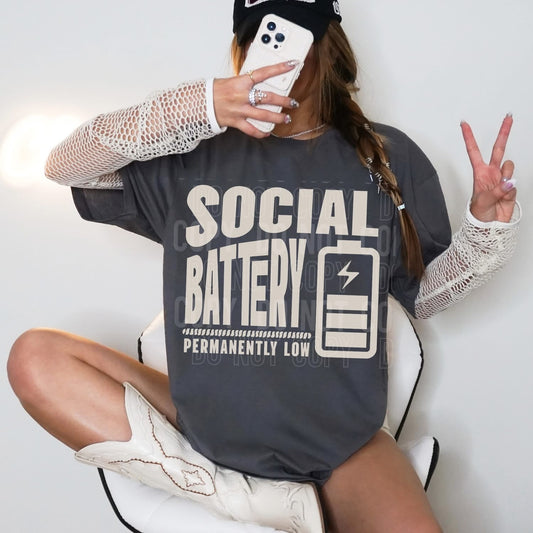 SOCIAL BATTERY (SBB 2026): *DTF* Transfer