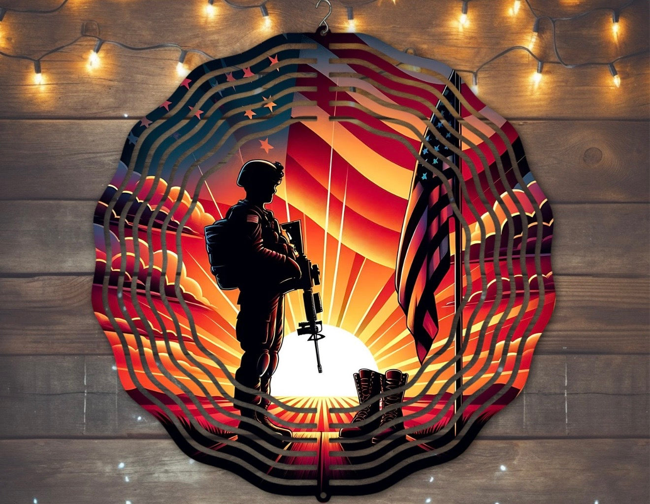 AMERICAN GLORY: Wind Spinner