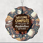 WELCOME TO THE CAMPSITE: Wind Spinner